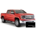 thumbnail image 4 of Bushwacker by RealTruck Pocket/Rivet Style Color-Matched Front & Rear Fender Flares | 4-Piece Set, Black, Smooth Finish | 40959-34 | Compatible with 2016-2018 Chevrolet Silverado 1500 w/ 5.8' Bed, 4 of 5