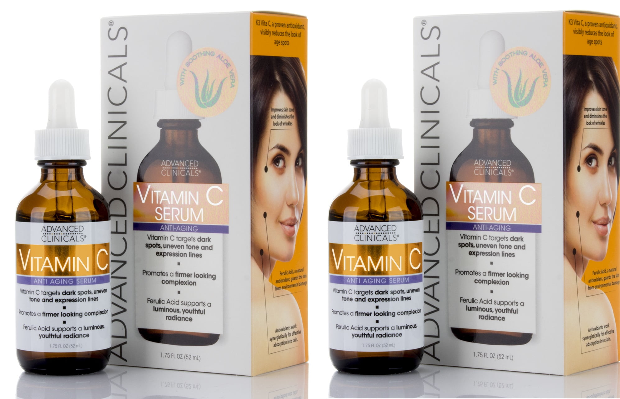 Advanced Clinicals Vitamin C Anti Aging Serum For Dark Spots