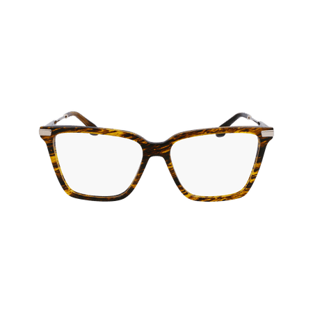 VICTORIA BECKHAM OPHTHALMIC VB2657 FEMALE 55/15/140 736 TRANSLUCENT HORN