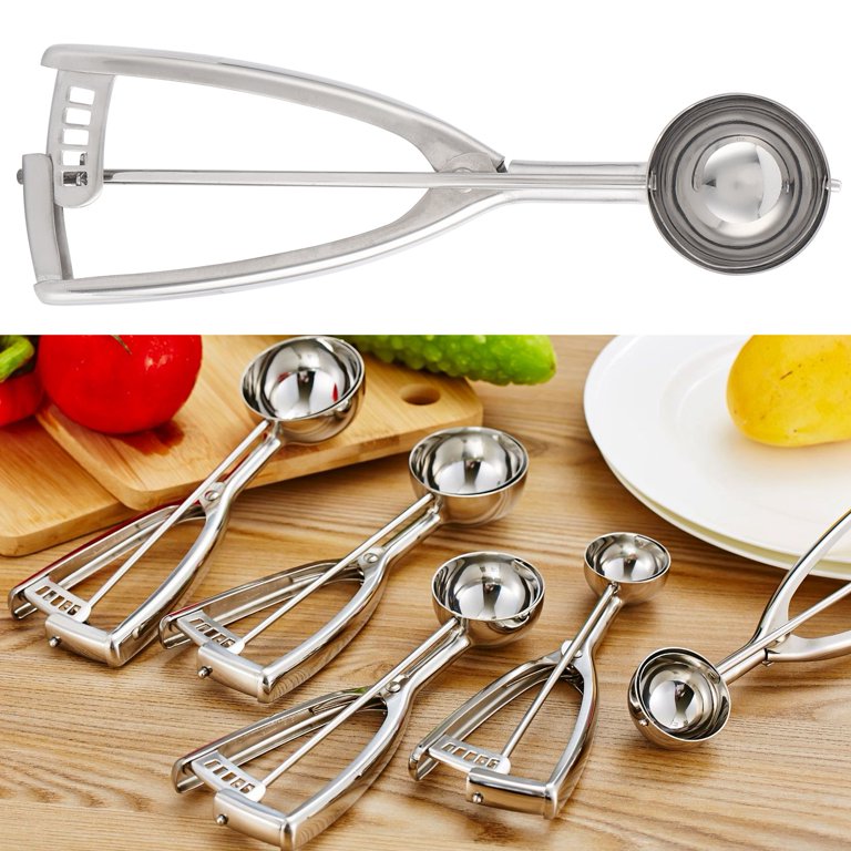 Ice Cream Scoop 304 Stainless Steel For Ice Cream Melon Meatball