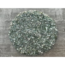 WHOLESALE Natural Semi Tumbled Green Fluorite Gemstone Chips, Crushed Mini Green Fluorite Crystals, Undrilled (Green Fluorite, 1 Pound)