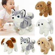 cdar Kids Smart Dog Toy Walking Puppy Dog Soft Plush Pet Barking Kids Toys Cute Gift