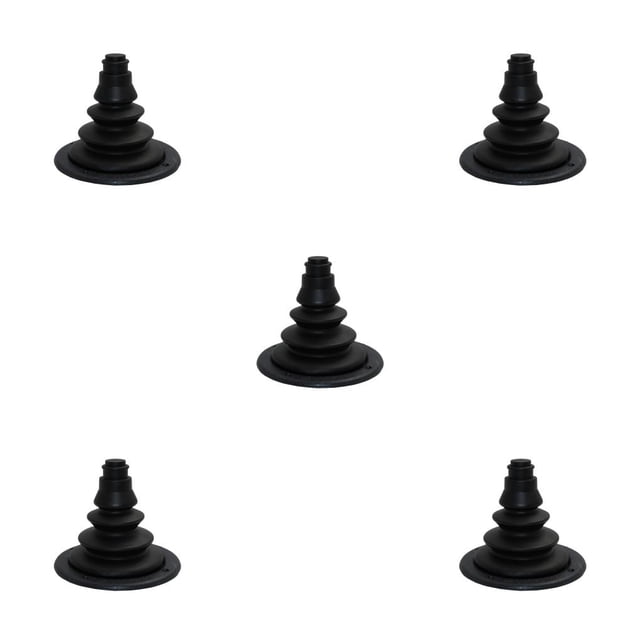 Kenally Cone Grommet Plastics Craftsmanship Outdoor Fishing Wire Grommets Upgraded Cover Cable Equipment Protector Drilling Fittings Type2 NO2