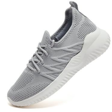 HOBIBEAR Womens Lightweight Knit Slip On Casual Sneaker