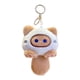 thumbnail image 5 of Colgante de muñeco de peluche Yuyangstore llavero de animal suave caqui, 5 of 8