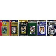 C & I Collectables RAVENS611TS NFL Baltimore Ravens 6 Different Licensed Trading Card Team Sets