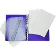 thumbnail image 2 of A6 PP Binder with pages & Binder Pocket Set, Green, 2 of 5