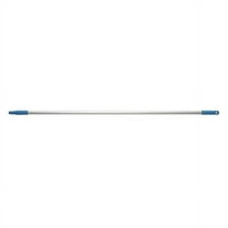 Vikan 1460mm Color Coded Handle, 1 in Dia, Blue, Aluminum 29593