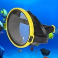 thumbnail image 4 of de buceo libre ovalada para y jóvenes, antiniebla, de Amarillo Sunnimix Máscaras de buceo, 4 of 8