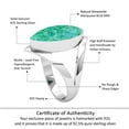 thumbnail image 6 of Natural Amazonite Women Jewelry 925 Sterling Silver Ring, 6 of 10