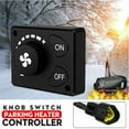 thumbnail image 2 of Diesel Air 12/24V Parking Heater Control Lcd Knob Controller Switch Vehicles, 2 of 9