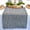 Grey, variant on Coffee Table Runner 14 x 36 inch Short Table Runner With Decorative Stitched Edge Natural Organic Cotton Fabric Small Dresser Scarf Dining Table Topper Washable Cloth Decor Table Centerpiece Grey