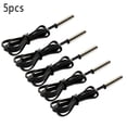 thumbnail image 3 of 5Pcs Ntc 10K Ohm 1% 3435 Thermistor Temperature Sensor Cylinder Probe 1M Wire, 3 of 8