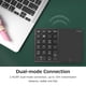 thumbnail image 4 of 2.4G + BT4.2 Teclado numérico inalámbrico de modo dual Teclado portátil de oficina de contabilidad f Meterk  Negro, 4 of 6
