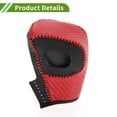 thumbnail image 4 of Cubierta de pomo de cambio de marchas Unique Bargains para Ford Ranger 19-22, antideslizante, negra y roja, protector de mango de cambio de palanca de cuero sintético, 1 pieza, 4 of 6
