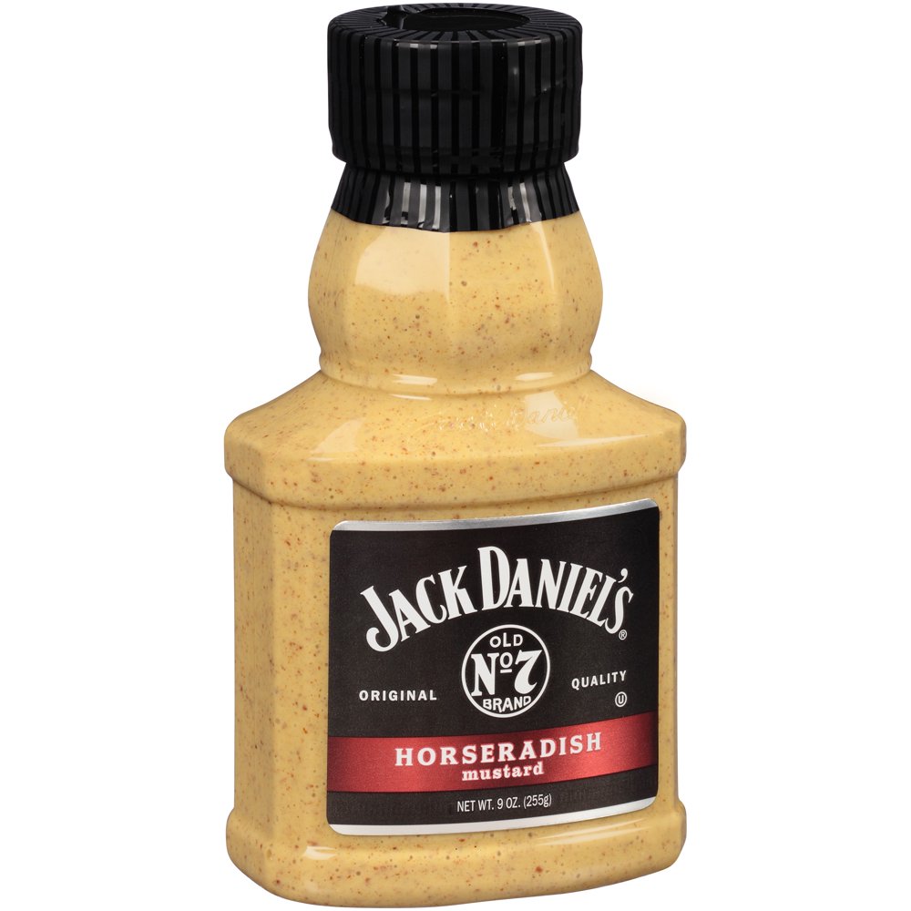 Jack Daniel's Horseradish Mustard, 9 oz