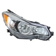 thumbnail image 4 of 1 Right Car Headlight Assembly for 2012-2013 Subaru Impreza Chrome/Black Housing, 4 of 10