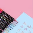 thumbnail image 5 of Outline Markers Double Line Glitter Pens Set 12 Colors | Metallic Self-Outline Drawing Pens for Crafts, Greeting Cards, Posters, DIY Art | 6ml Each | Quick Dry Permanent Ink | Smooth Writing-13.5cm, 5 of 7