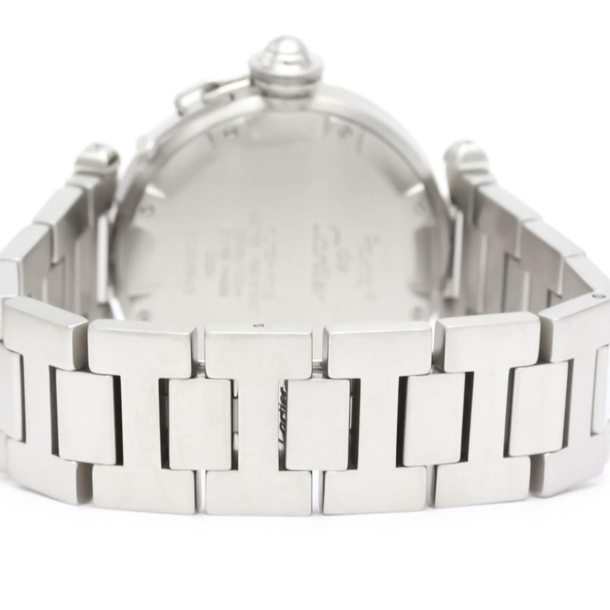 Authenticated Used Polished CARTIER Pasha C Steel Automatic Unisex 