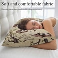 thumbnail image 5 of Sweet Home Pillow Covers, Linen Long Throw Pillow Case, Western Stars Bird Houses Country Vintage Holiday Pillow Protector Decorative Cushion Cover for Living Room/Bedroom 12" x 20", 5 of 8