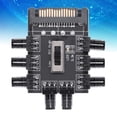 thumbnail image 4 of Computer Fan Hub Splitter, Thickened Glue Speed Control Function 3pin Extension Cable 8 Way Speed Controller  For 12V 3PIN Fan, 4 of 8