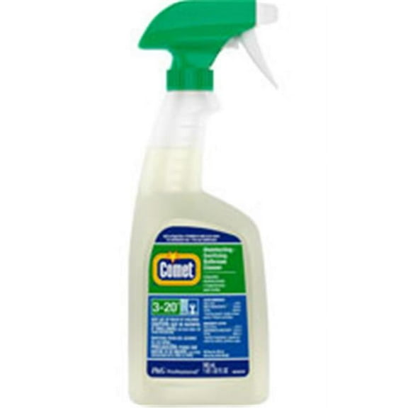 0.25 gal Comet Disinfecting Bathroom Cleaner, White