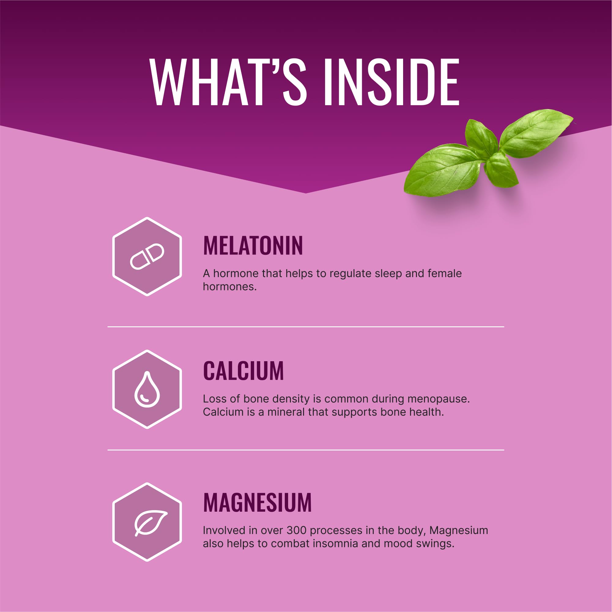 Approved Science Menoprin PM - Valerian Root, Magnesium, Melatonin - 90 Capsules - 1 Bottle - Vegan
