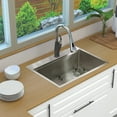 thumbnail image 5 of Transolid Kwsst302210-1 Kws 30" Drop In Single Basin Stainless Steel Kitchen Sink -, 5 of 6