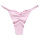 thumbnail image 1 of Gibobby Lencería para mujer sexy tangas Calzoncillos de cintura para mujer, de algodón , sexy, de tamaño, plegables, de seda helada, transpirables(Rosa, M), 1 of 2