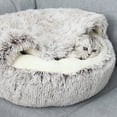 thumbnail image 3 of Nido para gatos de carcasa semicerrada y cálida para invierno, cama para gatos, cama para perros semicerrada, perrera cerrada para perros y gatos, 3 of 4