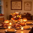 thumbnail image 5 of RBCKVXZ Fall Decor for Indoor Autumn Halloween Thanksgiving Home Holiday Decorations Artificial Pumpkin Berry Maple Leaf Floral Stems Branches Decorations, for Harvest Vase Arrangement Indoor, 5 of 6