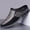 Classic Gray, variant on [High-Quality Men's Shoes] 2026 New Style Men's Classic Slip-On Lightweight Mules, Slip-On Loafers for Middle-Aged and Elderly, Half-Support Loafers with Anti-Slip Soles, Available in 4 Colors