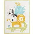 thumbnail image 2 of Unique Loom Whimsy Kids Collection Area Rug - Animals (7' 10" x 10' Rectangle Ivory/Yellow) Perfect For Kids Bed Room/Nursery Room/Living Room/Class Room/Play Room, 2 of 5