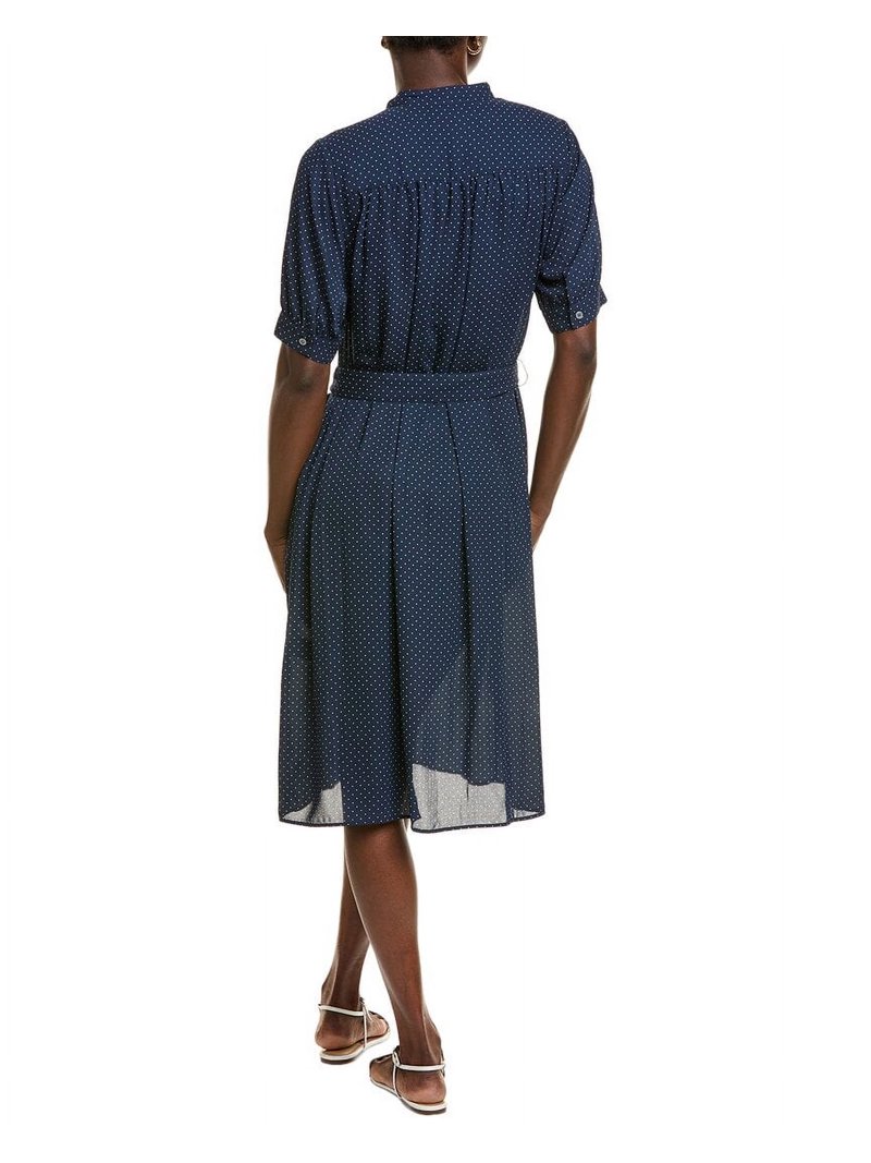 Brooks Brothers womens Dot Print Shirtdress, m, Blue - Walmart.com
