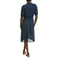 thumbnail image 2 of Brooks Brothers womens  Dot Print Shirtdress, s, Blue, 2 of 3