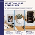 thumbnail image 2 of TidyUps Shelf Liner, Crosshatch, 23.75 x 6 in, Non-Slip Drawer and Cabinet Liner, 2 Pack, 2 of 8