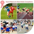 thumbnail image 6 of Uxcell 24Pcs Blank Award Ribbon, 6" x 3" Honorable Participation Badge Ribbons for Sports Events, 3 Colors, 6 of 6