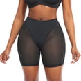 thumbnail image 2 of Elainilye Fashion Shapewear Bodysuit Tummy Control, Traceless Body Shaping Short Sexy Butt Lifting Panties Body Shaper Underwear,Black, 2 of 9