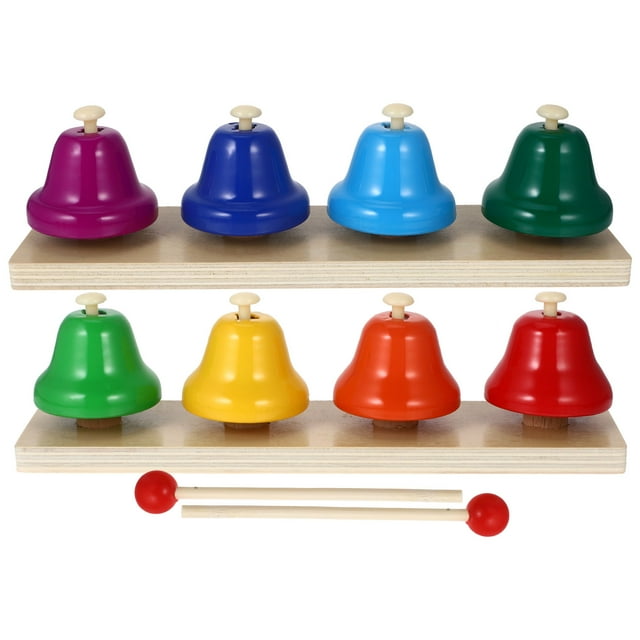 Miangastore 2 Ensembles d'Instruments de Musique en Bois Jouets Montessori pour Enfants Instruments de Percussion
