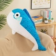 thumbnail image 2 of Funny Plush Fish Stick Pillow Massage Toy, Soft Stuffed Slap Hammer Cushion, Cute Stress Relief Plush Doll, Creative Comfort Pillow Gift for All Ages, 2 of 7