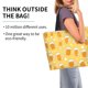 thumbnail image 2 of Fotbe Beer Bolsa Tote Estética de Lona con Estampado para Mujer - Bolsa Reutilizable de Hombro Casual para Vacaciones, Compras, Trabajo y Gimnasio, 2 of 8