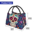 thumbnail image 2 of Easygdp Dead Day Party Bolsa de Almuerzo Insulada Reutilizable, Bolsa de Mano y Bandolera para Oficina, Trabajo, Viajes, 2 of 6