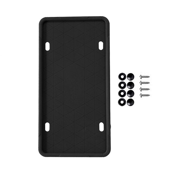 Speravity Kit de marco de matrícula de coche Universal, soporte de matrícula montado en tornillo para vehículo de camión, soporte para automóvil, 1 Type2 NO2 Speravity VI015500-01B