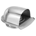 thumbnail image 1 of Unique Bargains Cache-Ventilation d'Échappement 4 Pouces, Cache-Ventilation Mural en Acier Inoxydable Grille d'Échappement Ronde pour Système HVAC, 1 of 7