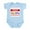Sky Blue, variant on CafePress - Squishy Infant Creeper - Baby Light Bodysuit, Size Newborn - 24 Months