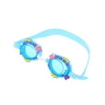 thumbnail image 1 of Gafas de natación ajustables de dibujos animados Colamx para niños y niñas al aire libre Azul claro, 1 of 8
