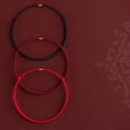 thumbnail image 6 of Unique Handmade Gold Bead Red Rope Bracelets Hand Braided Rope Thread Handchain String Rope for Teenage, 6 of 8