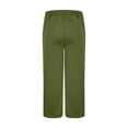 thumbnail image 6 of Fmbrln Mens Casual Sweatpants Drawstring Elastic Waist Joggers Pants Loose Comfy Running Athletic Pants with Pockets Army Green XL, 6 of 7