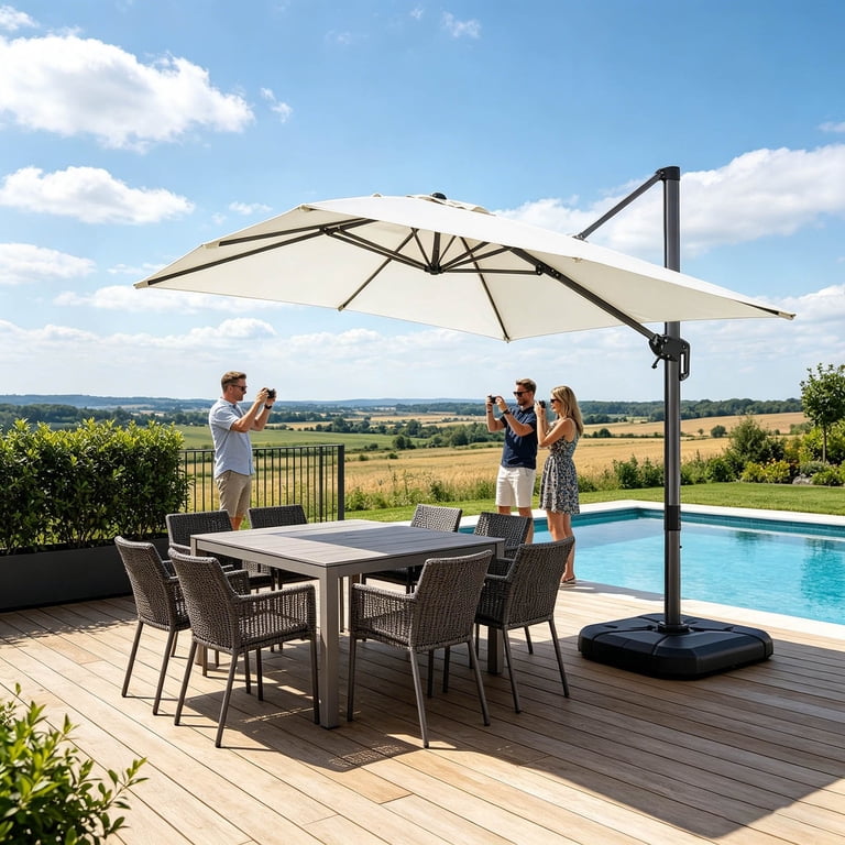 7 foot patio umbrella replacement canopy Parasol Round 3.0m 8ft 9 11 11.5 12 ft 2.5 2.7m 3.5m 2.8m 2m Replacement Fabric Garden Parasol Canopy Cover for 8 Arm Umbrella or 6 and no tools are required LAGarden 7 Ft Fringe Umbrella