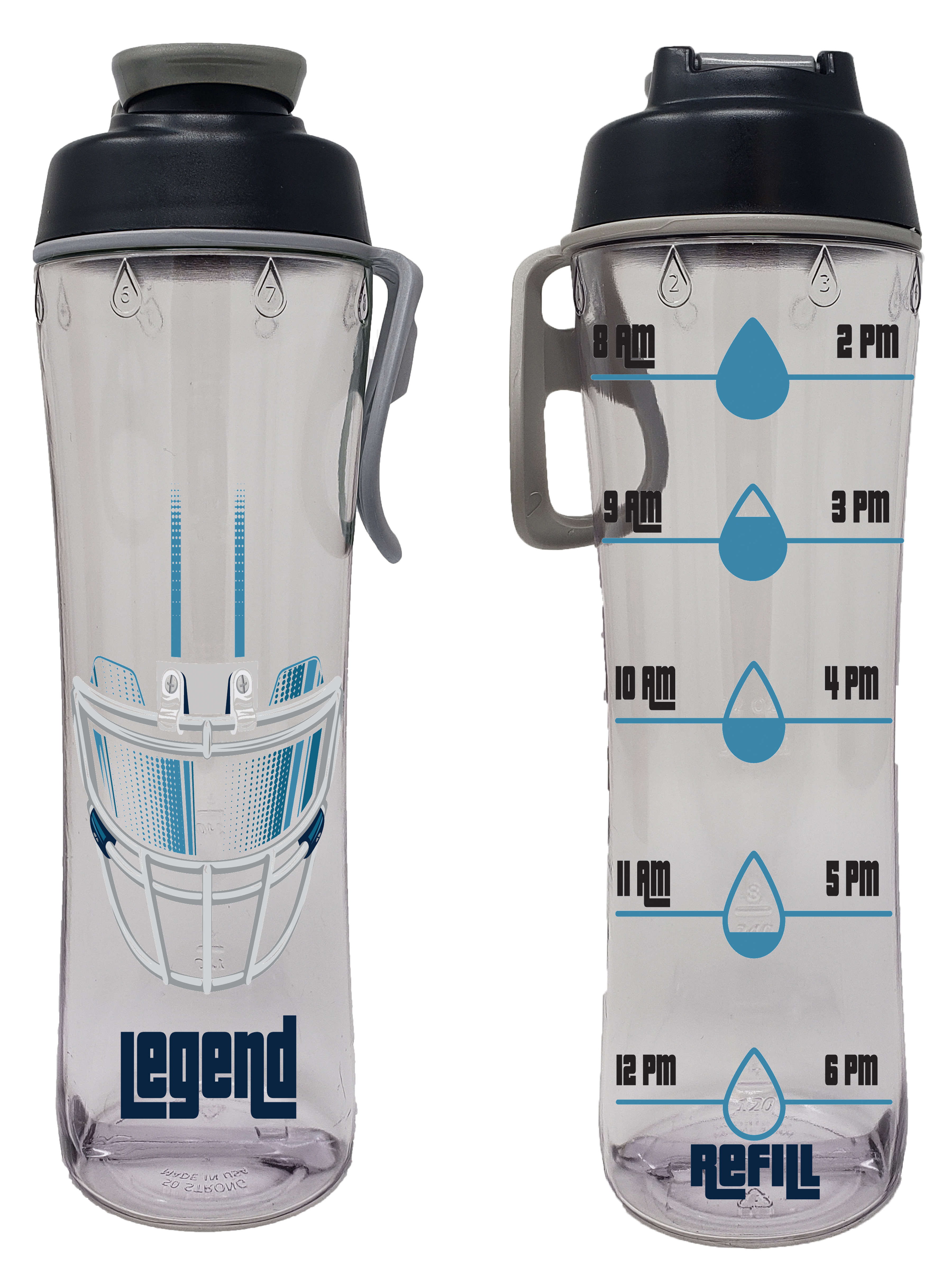 50 Strong Water Bottle For Kids With Time Markers Motivational Bottles Remind